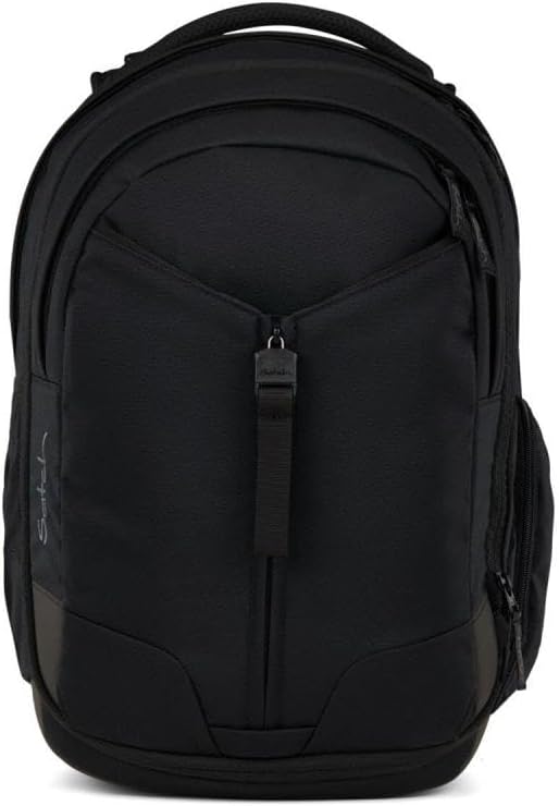 Satch Match Schulrucksack Set 3tlg. inkl. Schlamperbox und Sporttasche Blackjack, Blackjack