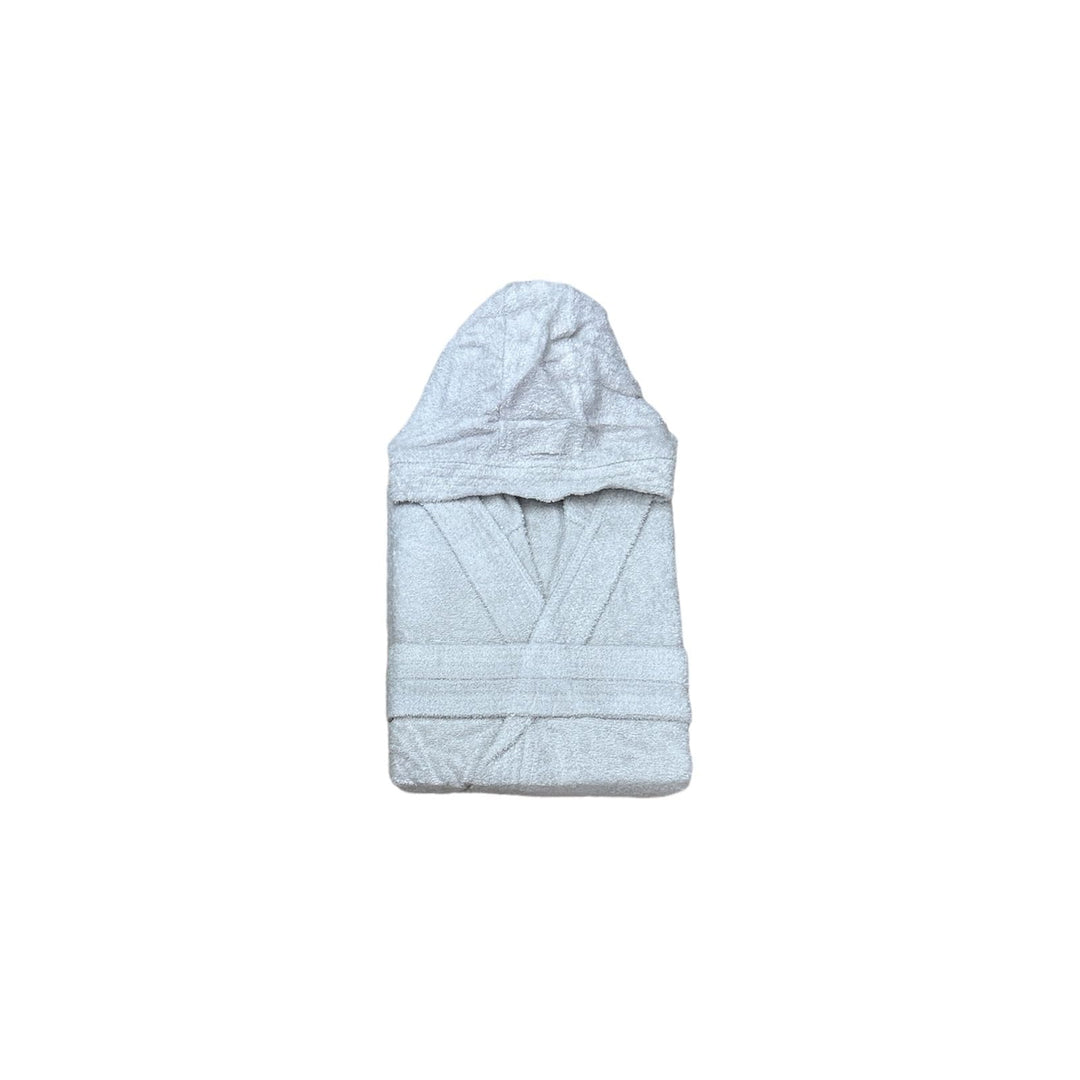 Bassetti accappatoio spugna da 360 g/m² uomo donna con cappuccio (XL, Fumo) 40x80 Grün, 40x80 Gr