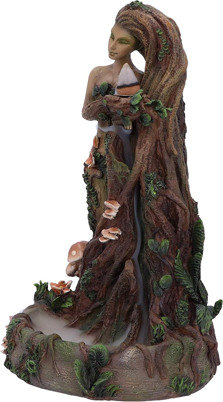 Lady Earth Räuchergefäss für Weiblicher Baum, natürlicher Rückfluss, Räuchergefäss