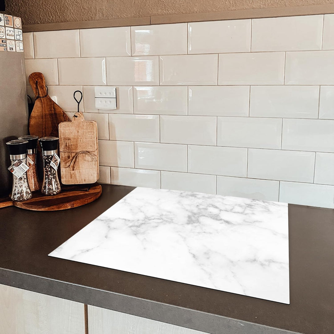 KitchenYeah© Herdabdeckplatte Einteilig Ceranfeld Abdeckplatte für Induktionsschutz Ceranfeldabdecku