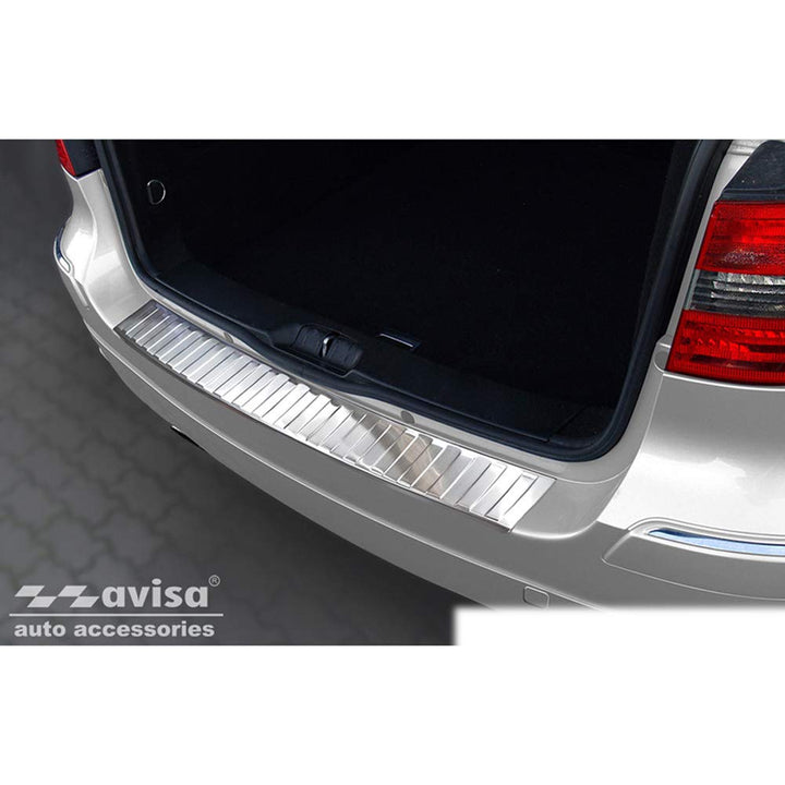 Avisa Edelstahl Heckstossstangenschutz kompatibel mit Mercedes B-Klasse W245 2005-2008 &