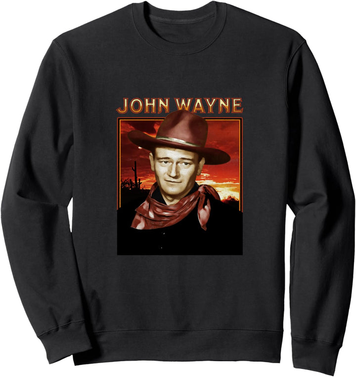 John Wayne Wüstensonnenuntergang Sweatshirt