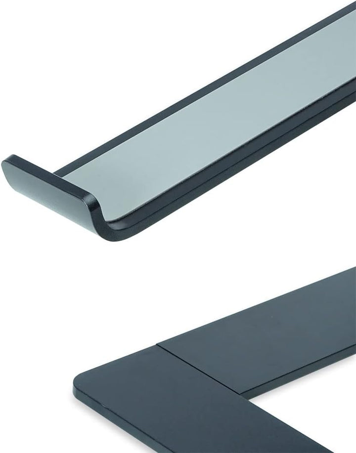 keepdrum RS102BK Laptop-Ständer für Notebooks 10-20 Zoll Schwarz, Schwarz