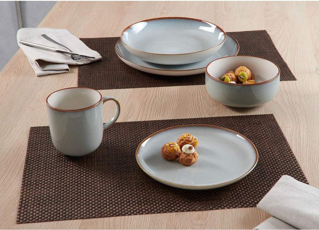 Ritzenhoff &amp; Breker Portofino Suppenteller, 23 cm, Tiefer Teller mit Farbverläufen, Skandinavisches