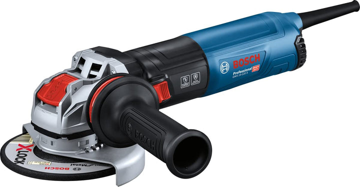 Bosch Professional Winkelschleifer GWX 14-125 S (mit X-LOCK-Aufnahme, 1.400 Watt, Zusatzhandgriff Vi
