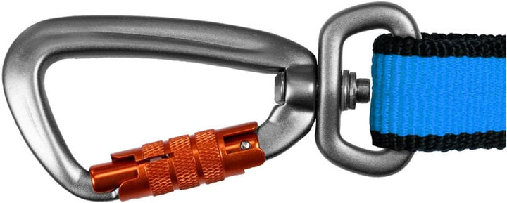 Non-stop dogwear Bungee Leash LTD | Leine für canicross | 1643 | 2m | Farbe:blau, 2m