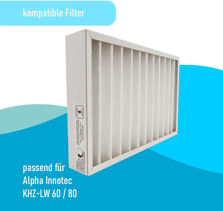 Kompatibler Filter G4 für AlphaInnotec KHZ-LW 60/80, Grobstaubfilter G4