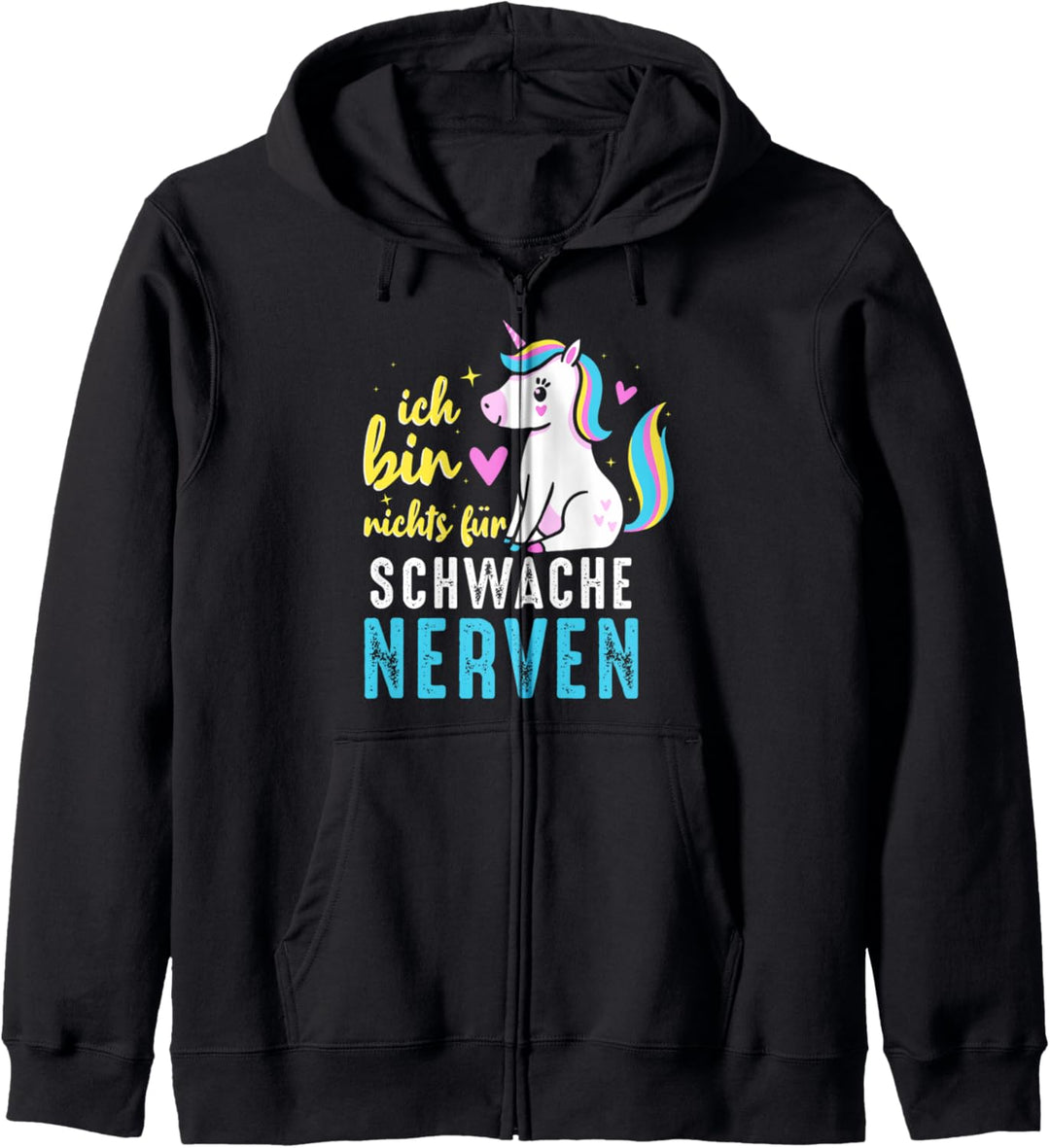 Ich Bin Nichts Für Schwache Nerven Kapuzenjacke