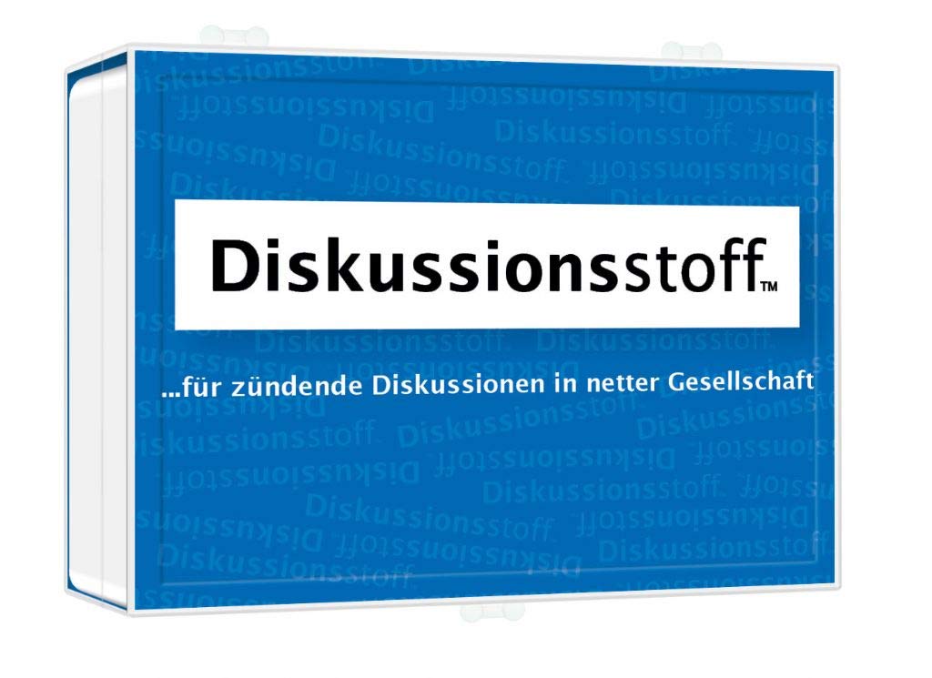 Kylskapspoesi 41007 - Gesprächsstoff – Diskussionsstoff, Schwarz und Weiss
