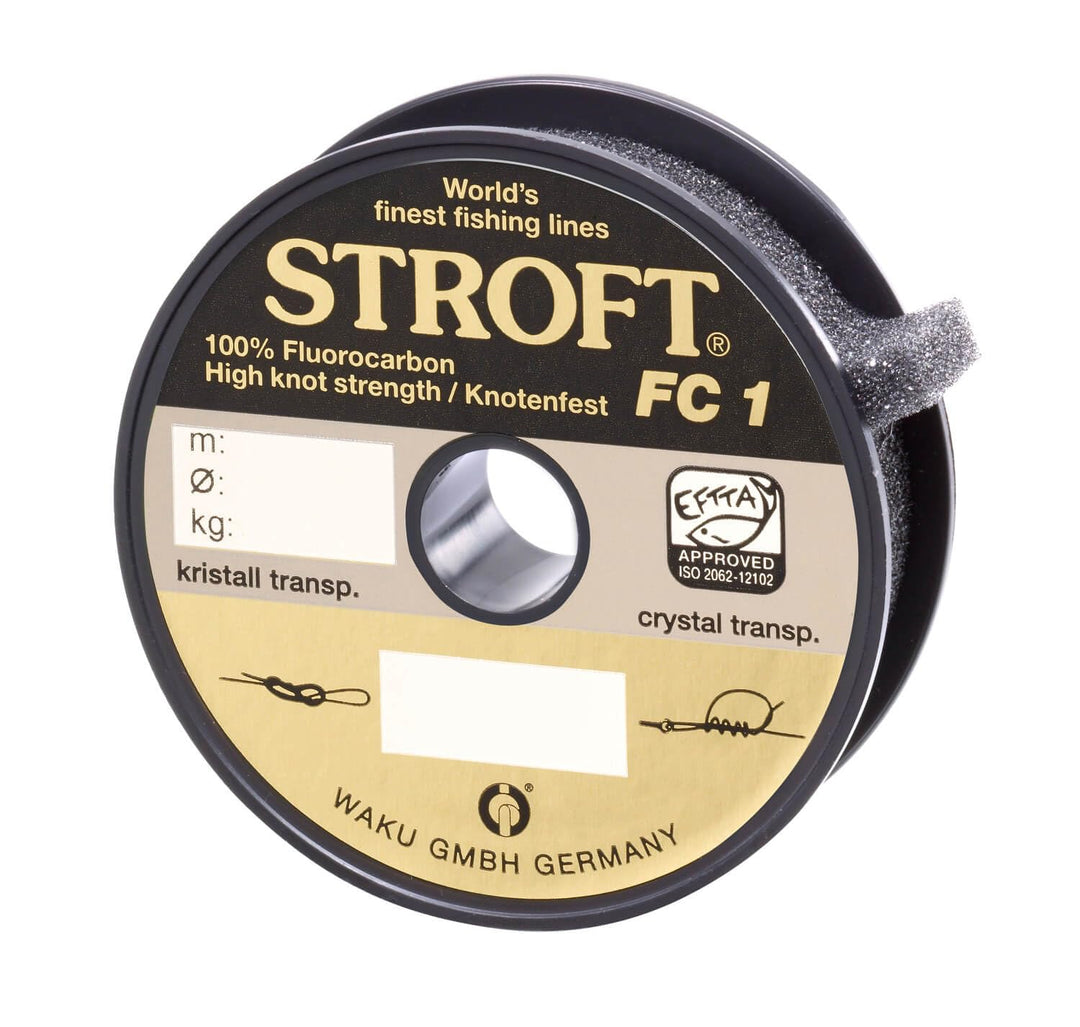 WAKU Schnur STROFT FC1 Fluorocarbon 100m 0,120mm-1,5kg, 0,120mm-1,5kg