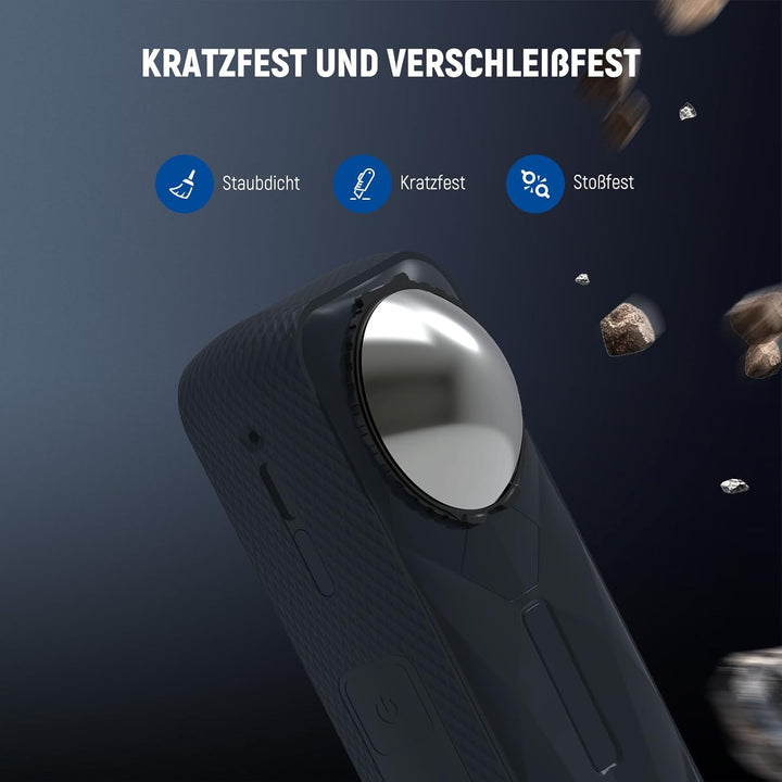 NEEWER ND Filter kompatibel mit Insta360 X5, ND64 Objektiv Filter Set, 6 Stop Lichtreduzierung, aufs