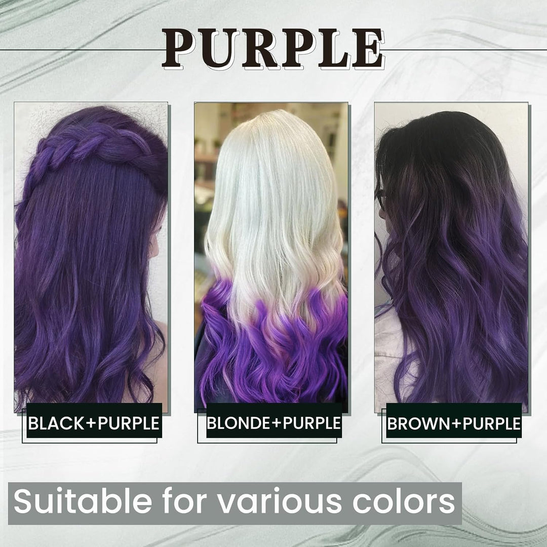 RUNATURE Lila Extensions Bonding Echthaar 45cm Hot Pink Keratin Haarverlangerung Echthaar I Tip Haar
