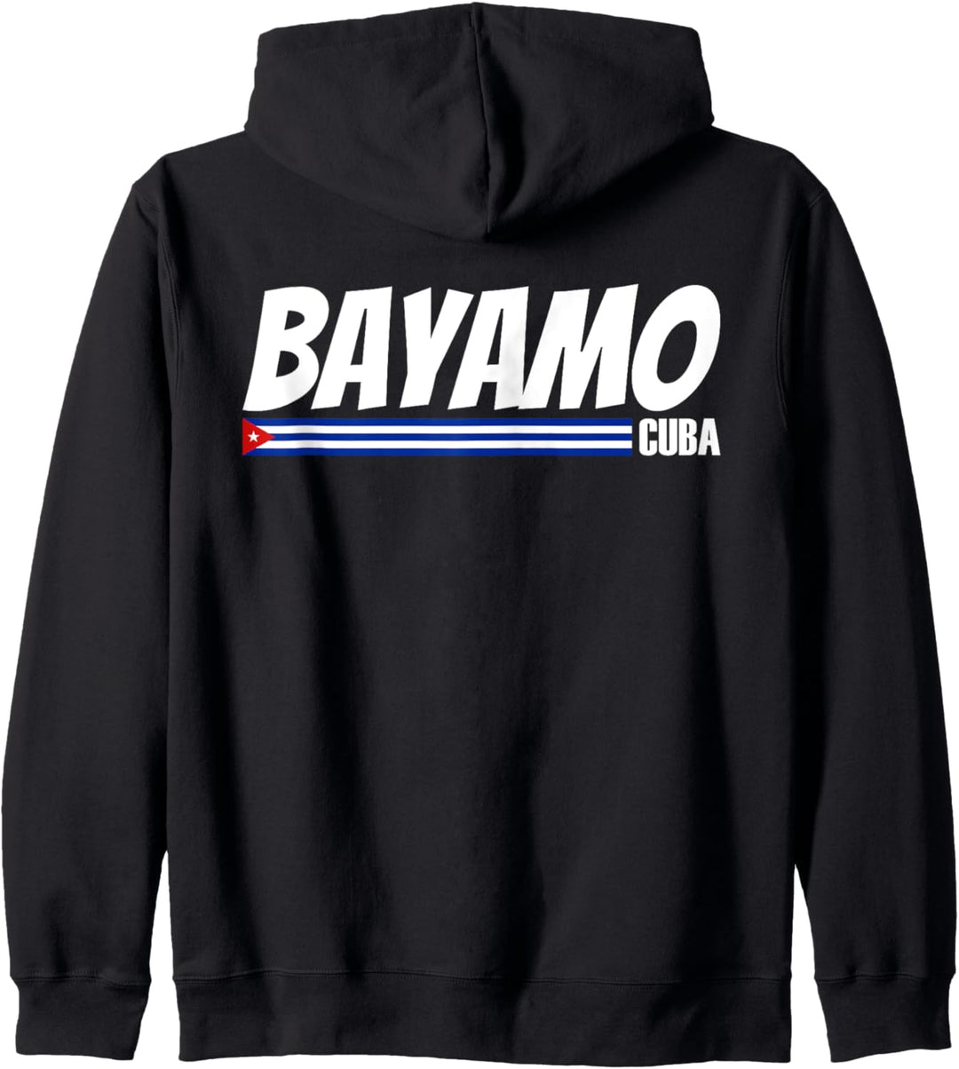 Bayamo Cuba Reise, Kuba Urlaub, Kuba Flagge, Bayamo Kapuzenjacke