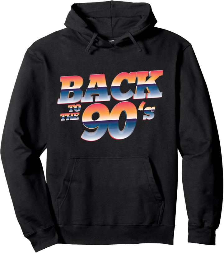 90er Jahre Outfit | Back to the 90s Retro Party Karneval Pullover Hoodie