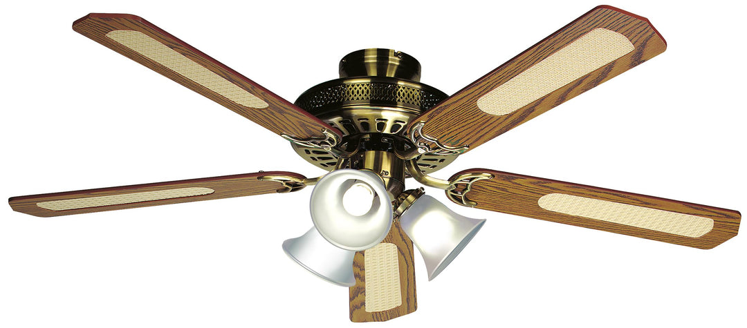 Farelek Baleares Deckenventilator, 132 cm, Weiss
