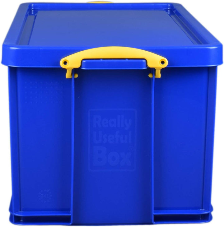 Really Useful Box 84B Aufbewahrungsbox 84 liter, 440 x 380 x 710 mm, blau
