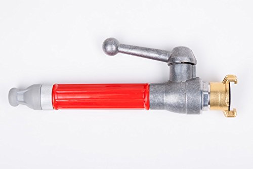 derClou24 Handbrause Storz Strahlrohr Typ D mit Messing Schnellkupplung 1 Zoll IG Grau