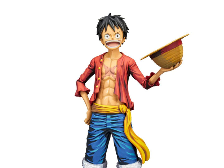 BANPRESTO One Piece Actionfigur Monkey. D. Luffy aus Kunststoff. Manga Dimensions