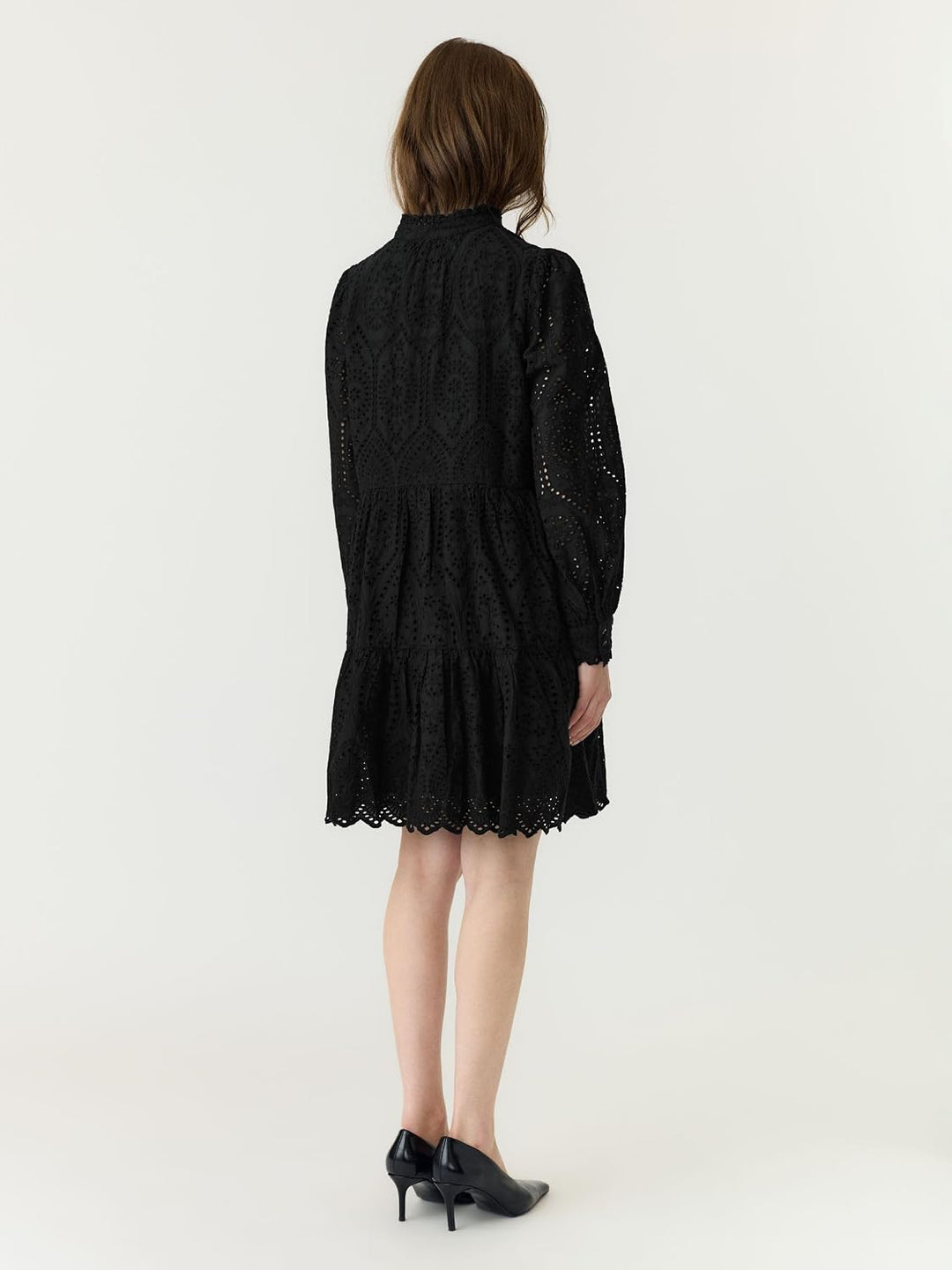 YAS Damen Yasholi Ls Dress S. Noos Kleid M Schwarz, M Schwarz