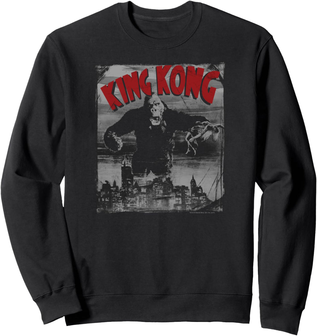 King Kong City Poster Sweatshirt