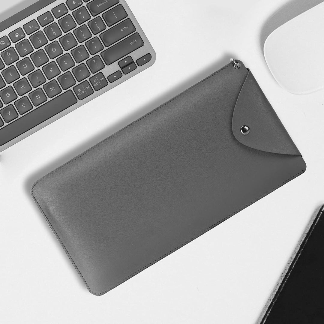 Geekria Tastatur-Tragetasche, Ersatz für Logitech MX Keys Mini Tastaturhülle, veganes Leder, schütze