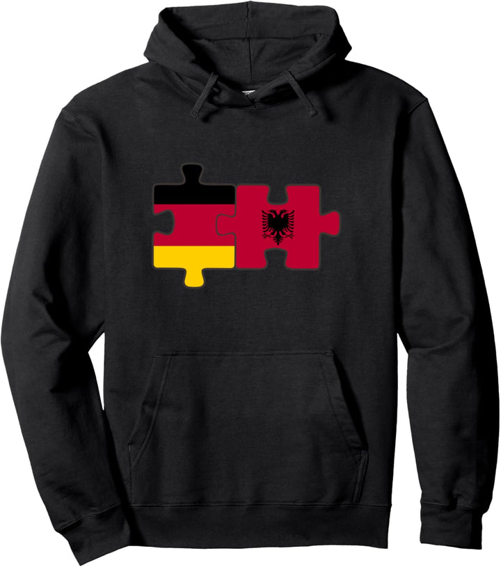 Deutsch-Albanische Freundschaft Pullover Hoodie
