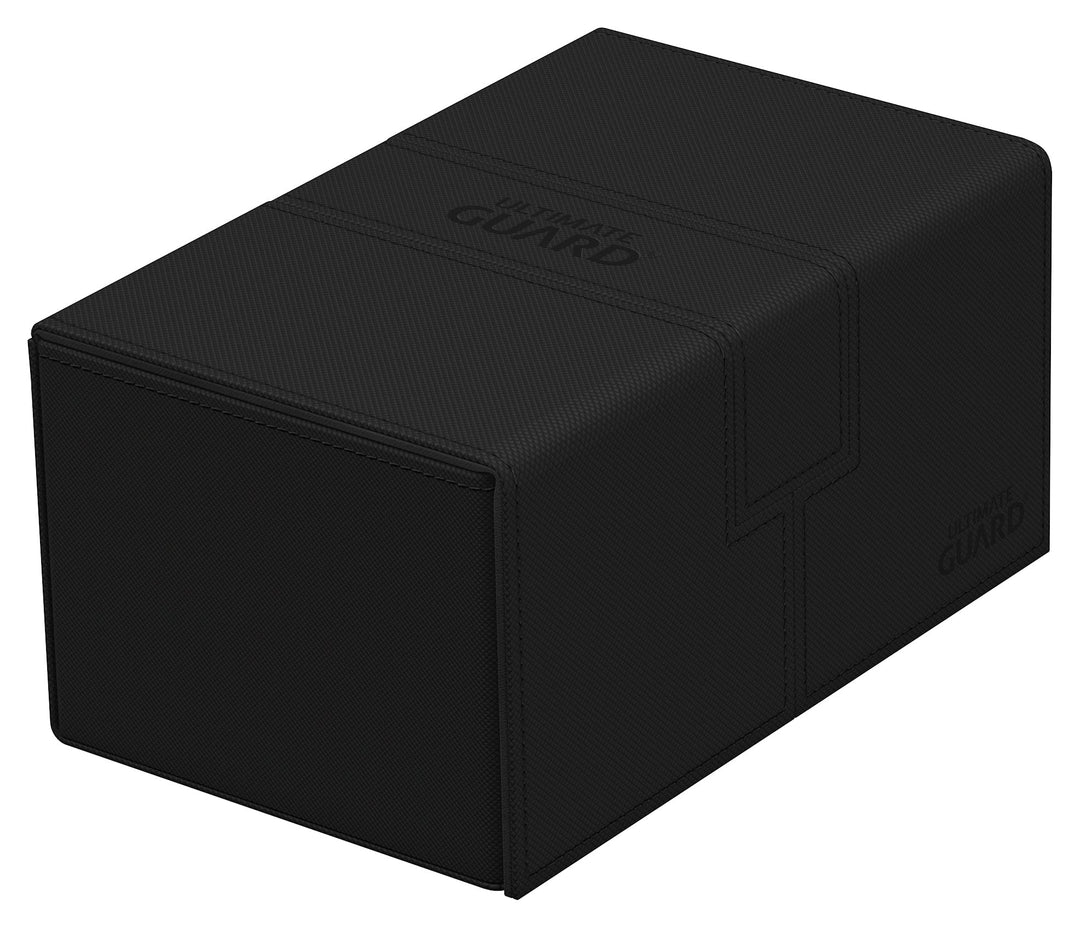 Ultimate Guard UGD011234 Twin Flip`n`Tray 160+ XenoSkin Monocolor Schwarz Kartenbox, Schwarz
