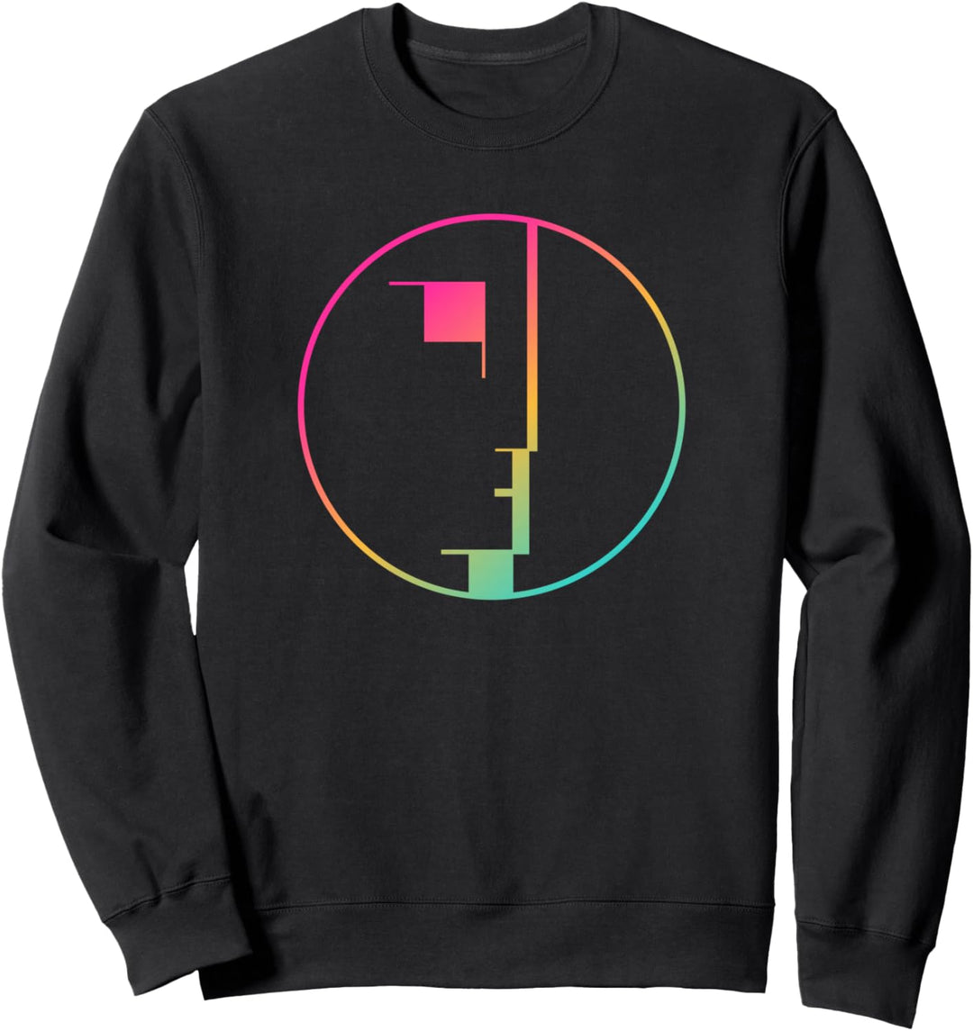100 Jahre Bauhaus Design Schule - Profil Logo von 1919 Sweatshirt