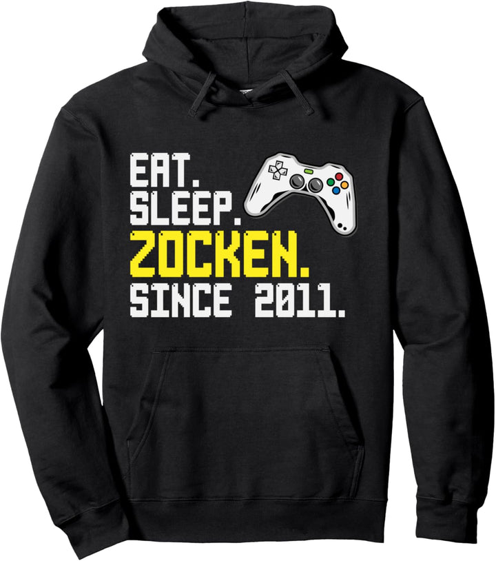 10. Geburtstag Geschenk, Junge, 10 Jahre alt, Gamer Pullover Hoodie