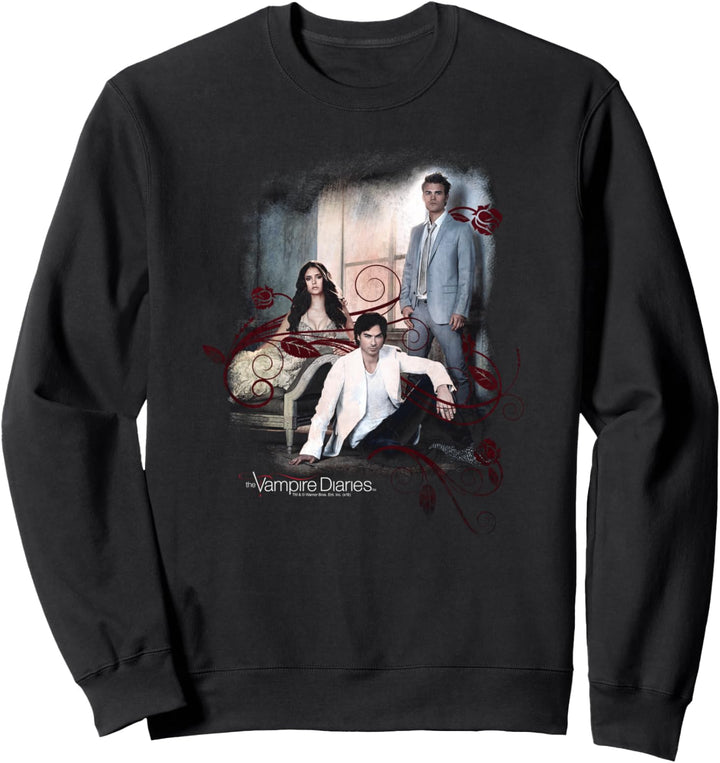 Vampire Diaries 3+1 Black Sweatshirt