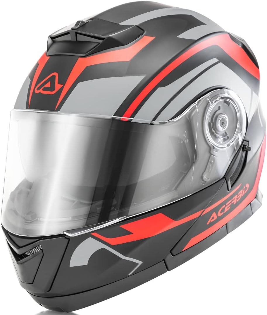 ACERBIS CASCO SEREL NERO/ROSSO XL