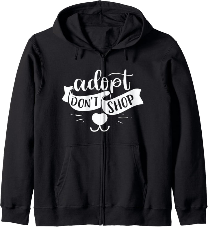Adoptieren Kaufen Sie nicht ein Kapuzenjacke
