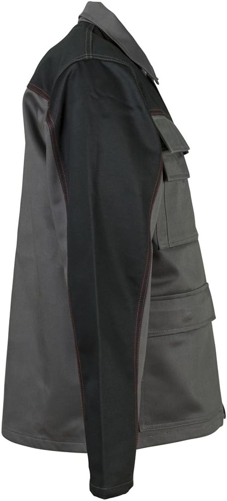 Planam Grösse 44 Herren Weld Shield Jacke grau schwarz Modell 5511 Grau/Schwarz 44, Grau/Schwarz 44