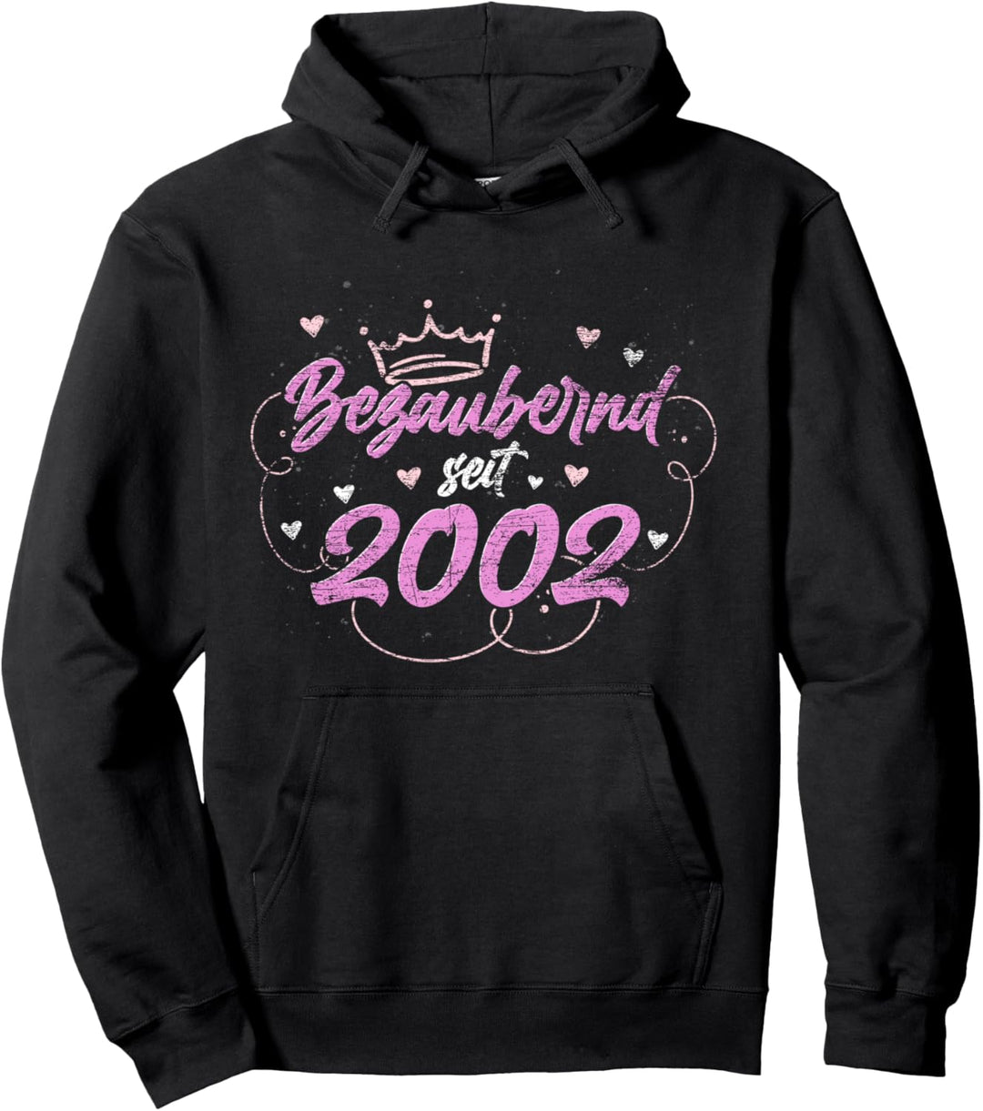 Bezaubernd seit 2002 Geschenk Frauen 20 Geburtstag Pullover Hoodie