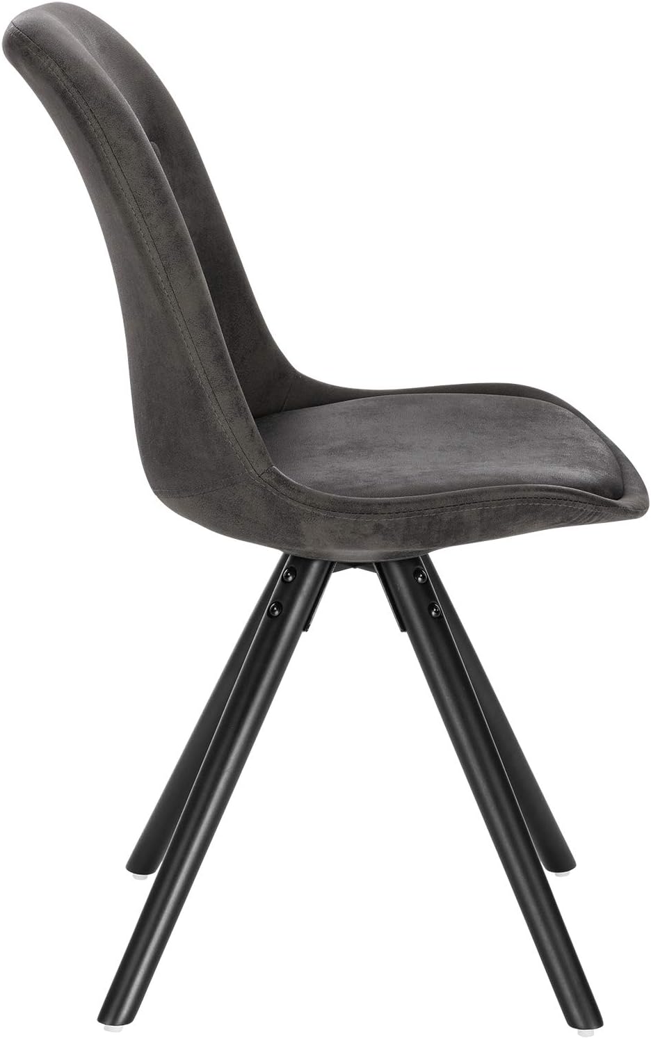 WOLTU 1x Esszimmerstühle, Küchenstuhl, Skandinavisch Design, schminktisch Stuhl, Loungesessel, Polst