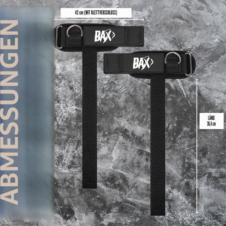 Ekkovision Gewichthebergurte mit D-Ring und Manschette, Handgelenkstütze, strapazierfähig, dick, beq