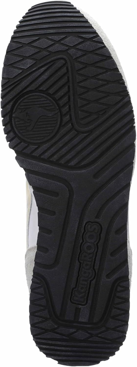 KangaROOS Unisex Aussie Mono Sneaker 38 EU Cream White, 38 EU Cream White