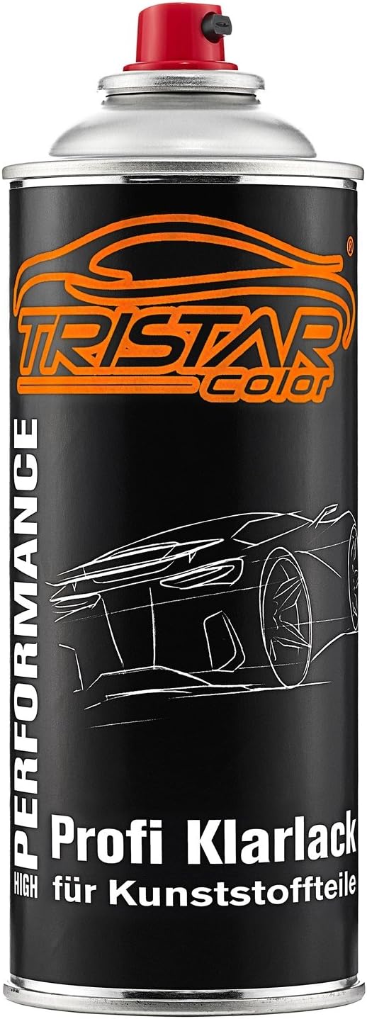 TRISTARcolor Autolack Spraydosen Set für Kunststoff Stossstange für Citroen KWD Blanc Lipizan/Lipiza