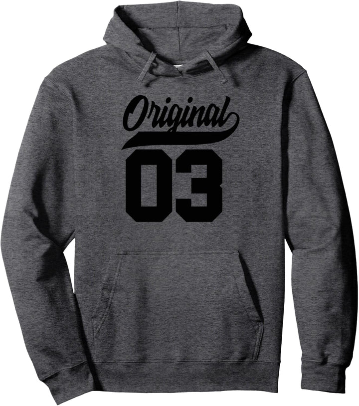 20.Geburtstag Original Männer Frauen Vintage Jahrgang 2003 Pullover Hoodie