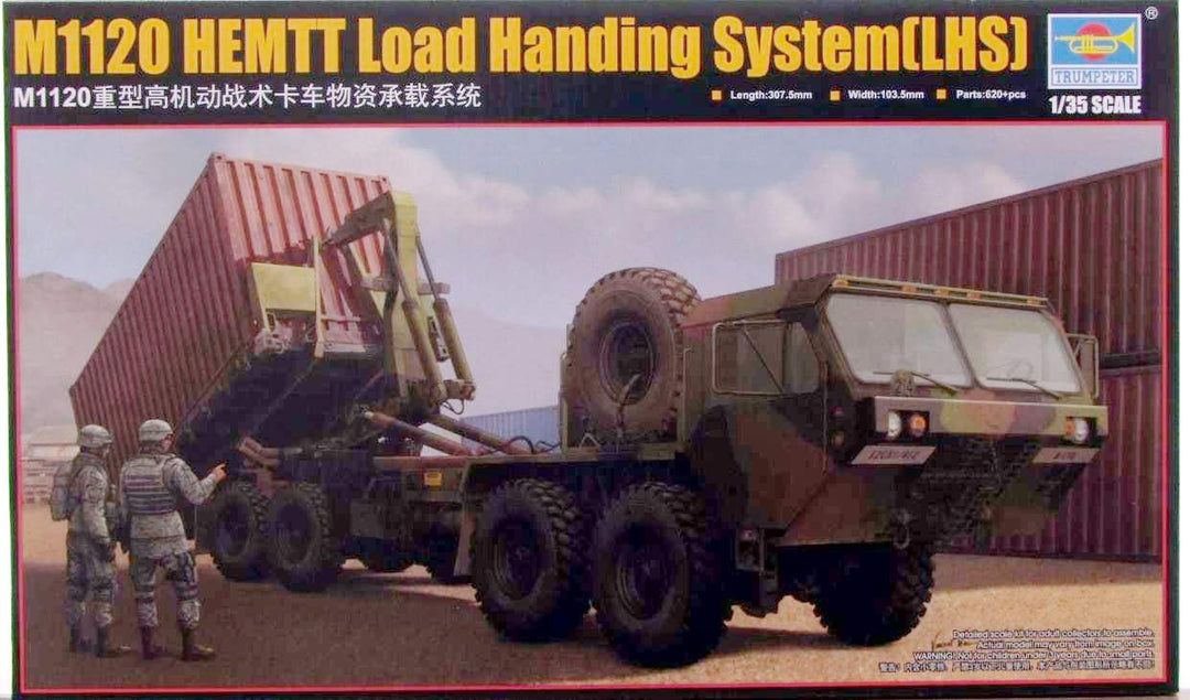 Trumpeter 1053 M1120 HEMTT Load Handing System (LHS) Plastikmodellbausatz, Farbig, Small