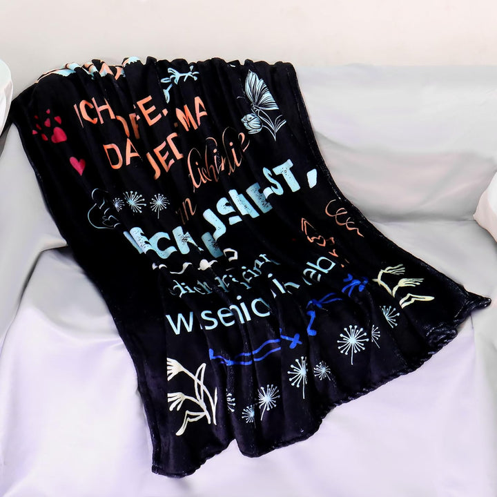 Original Geschenk Lieber Enkel Ich Hoffe Dass Jedes Mal Wenn Du Dich In Diese Decke Kuschelst Sie Di