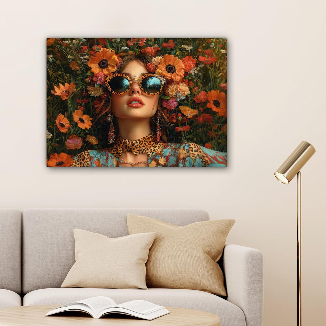 MuchoWow© Leinwandbild 70x50 cm Dekoration Wohnzimmer Bilder Pictures Wall Decoration Living Room Wo