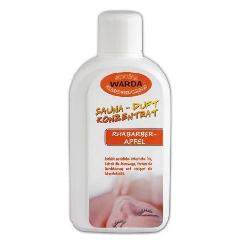 Warda Saunaaufguss Rhabarbar-Apfel Konzentrat 1000 ml Flasche