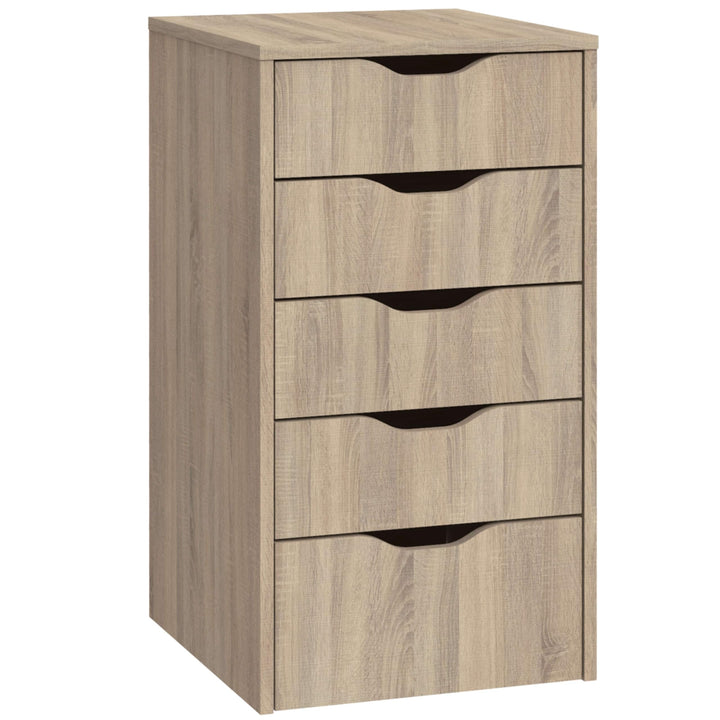 MUEBLES PITARCH eco schubladen, Spanplatte aus Partikeln und Melamin mit hoher Dichte, Kambrium Eich