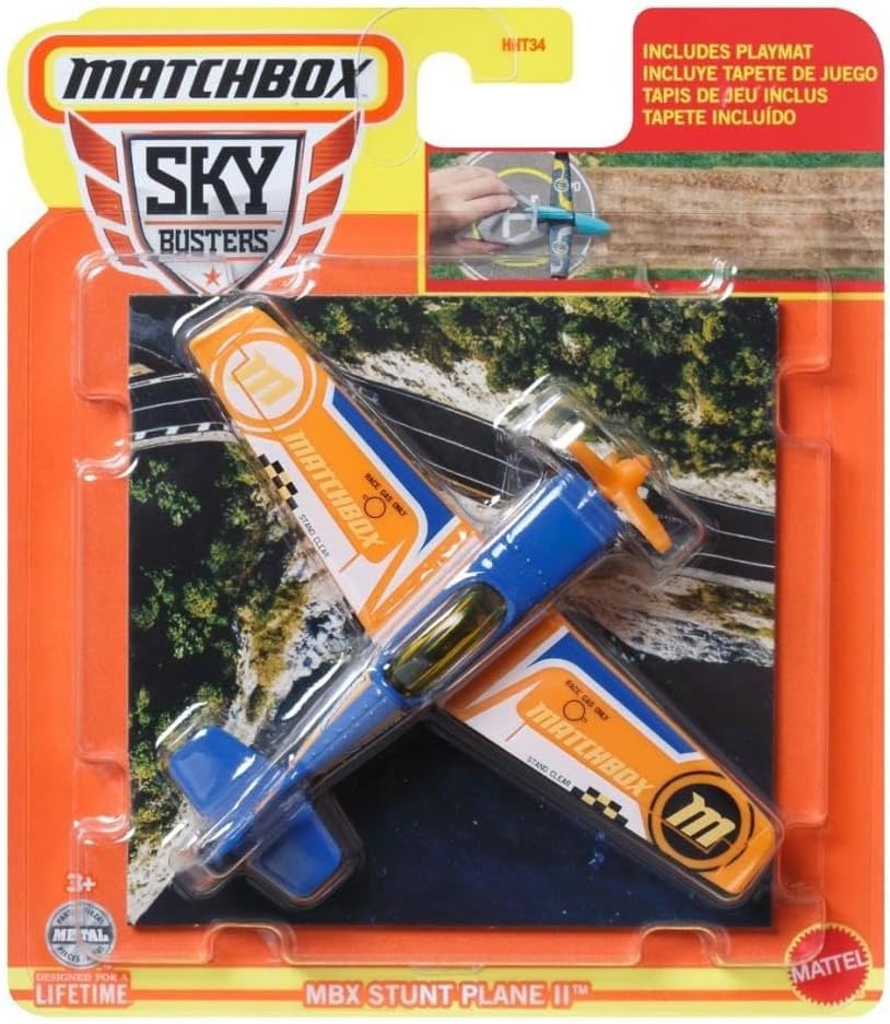 Matchbox Sky Tools MBX STUNT PLANE II HVM38