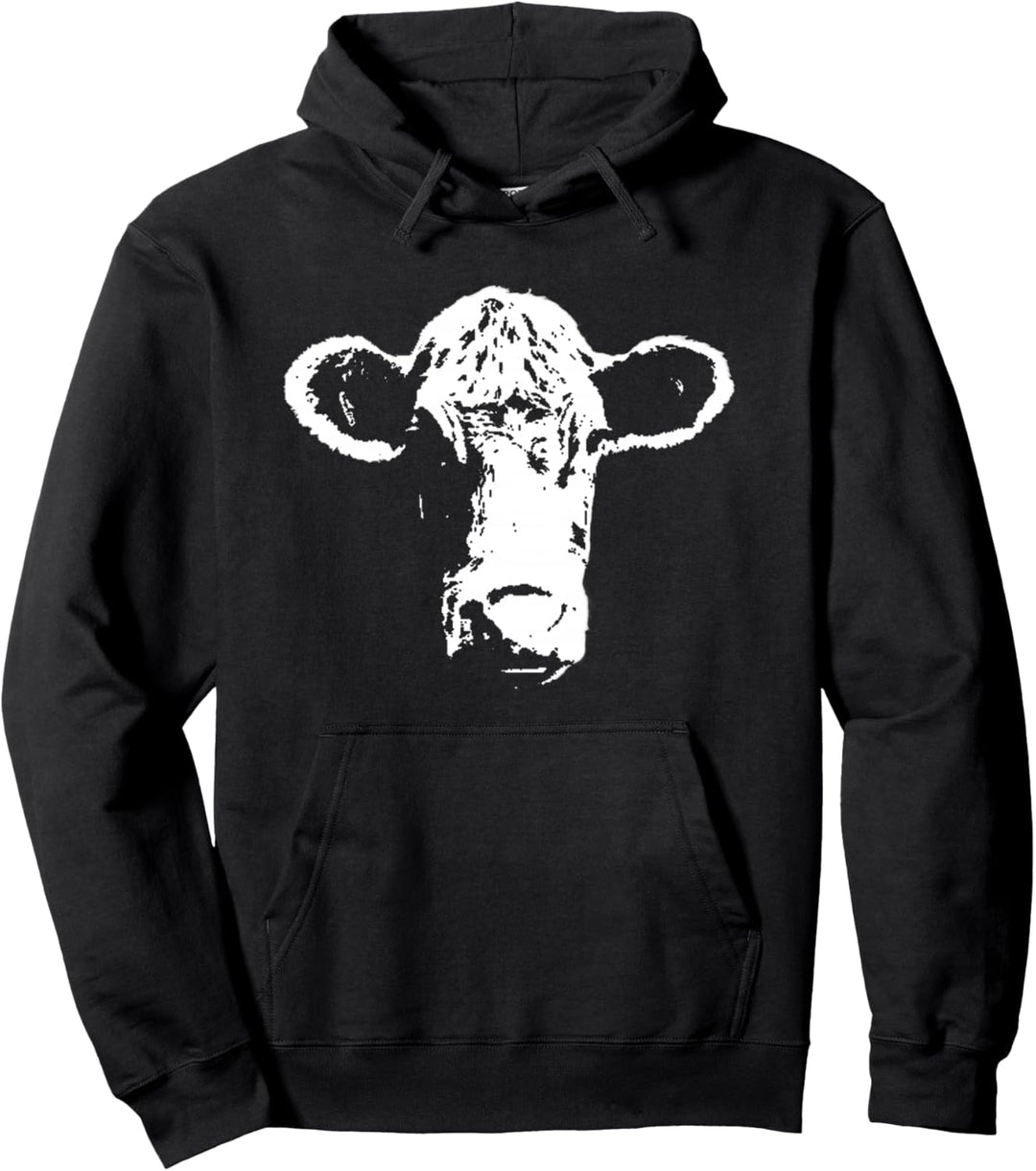 Kuh Landwirt Bauer Rinder Kühe Bauernhof Landwirtschaft Pullover Hoodie