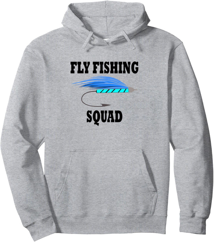 Fliegenfischer Kader Angler Fischer Forelle Fisch Pullover Hoodie