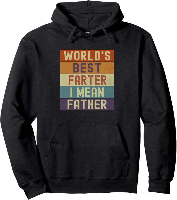 Retro Funny Worlds Best Farter Ich meine Vatertag Pullover Hoodie