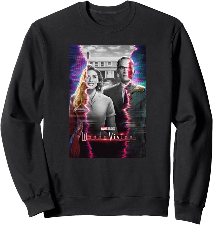 Marvel WandaVision Wanda &amp; Vision Series Poster Sweatshirt