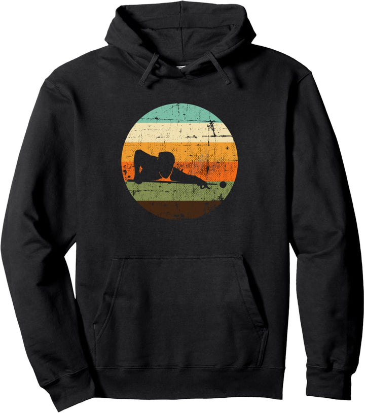 Retro Vintage Billard Sprüche Snooker Pool Billard Pullover Hoodie